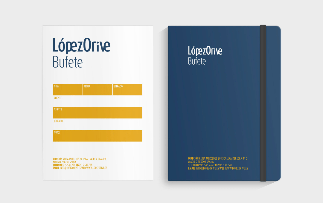 Bufete López Orive | Branding