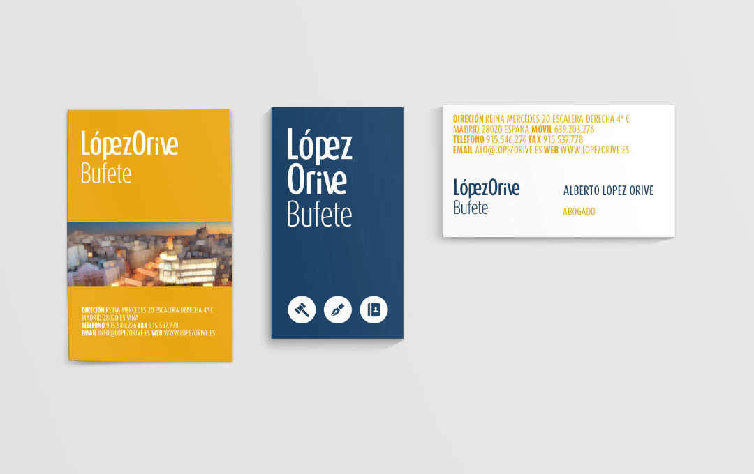 Bufete López Orive | Branding