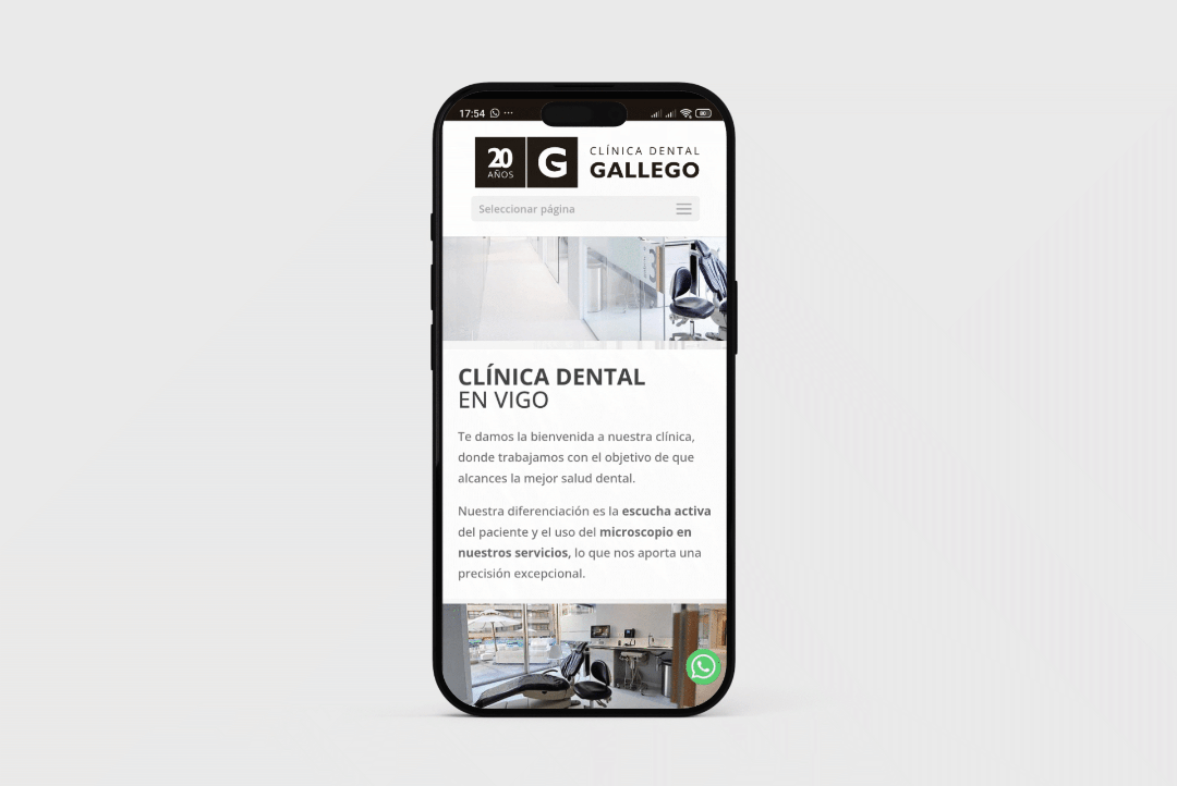 Clínica Dental Gallego | ReBranding · Marketing Digital