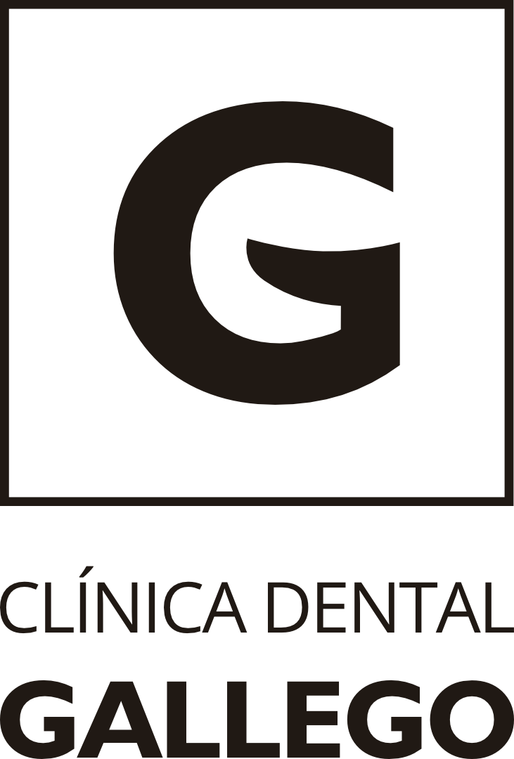 Clínica Dental Gallego | Nueva identidad de marca - Versión secundaria negativo
