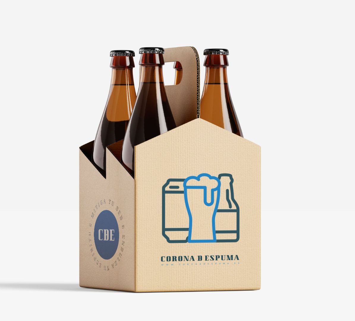 Corona Ð Espuma | Branding · Beer Pack