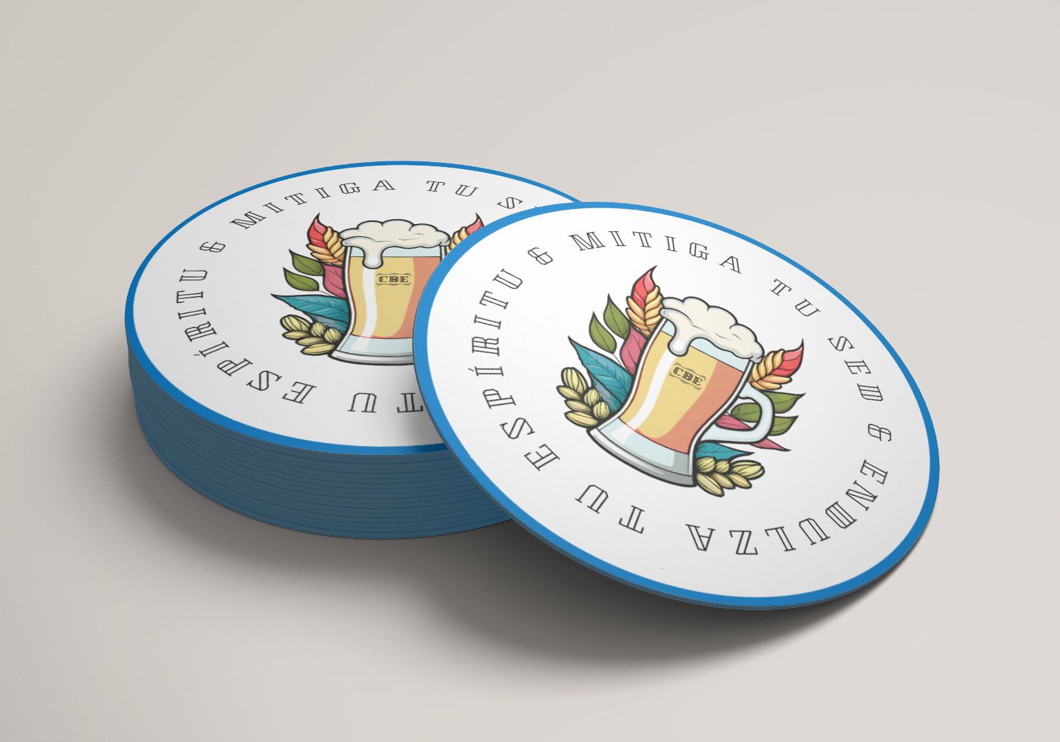 Corona Ð Espuma | Branding · Posavasos