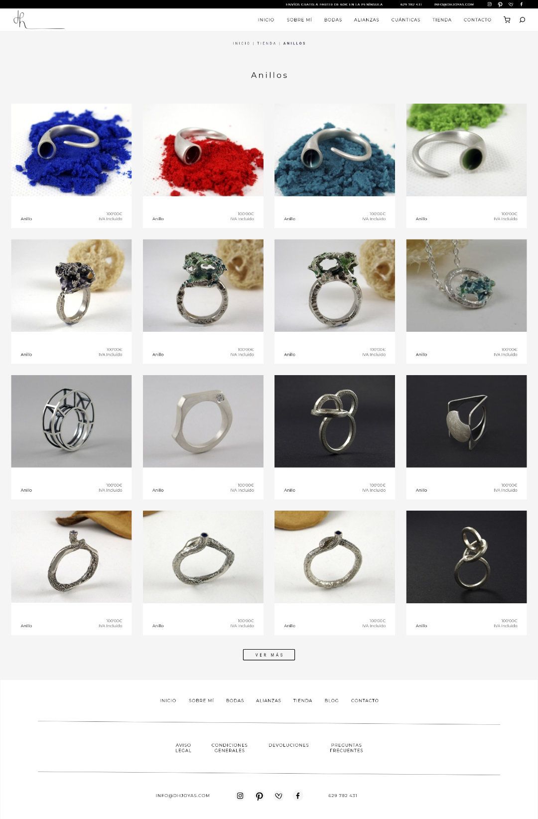 DH Joyas | Tienda online