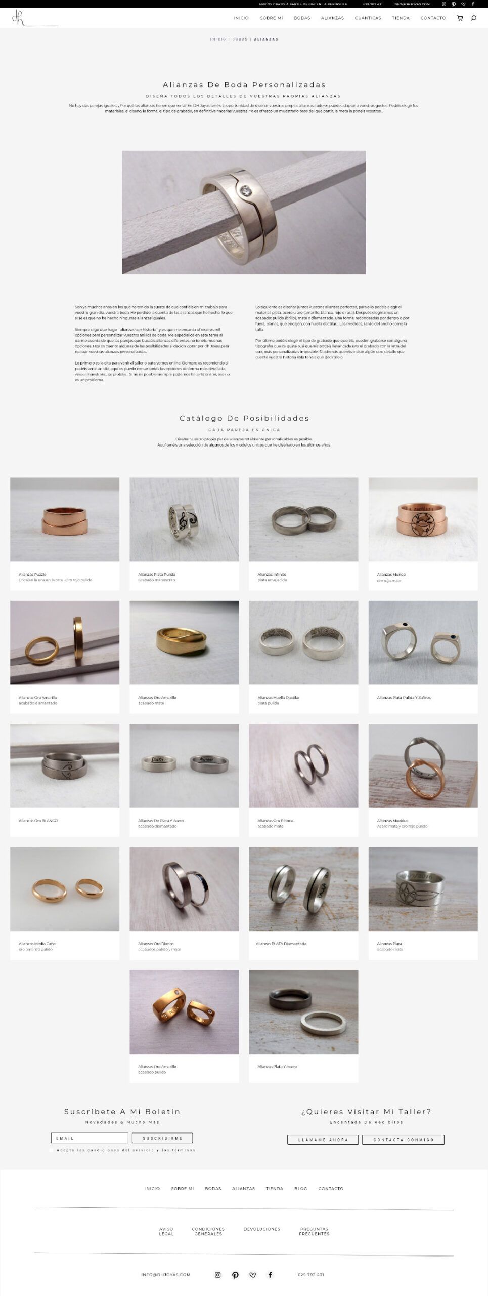 DH Joyas | Tienda online
