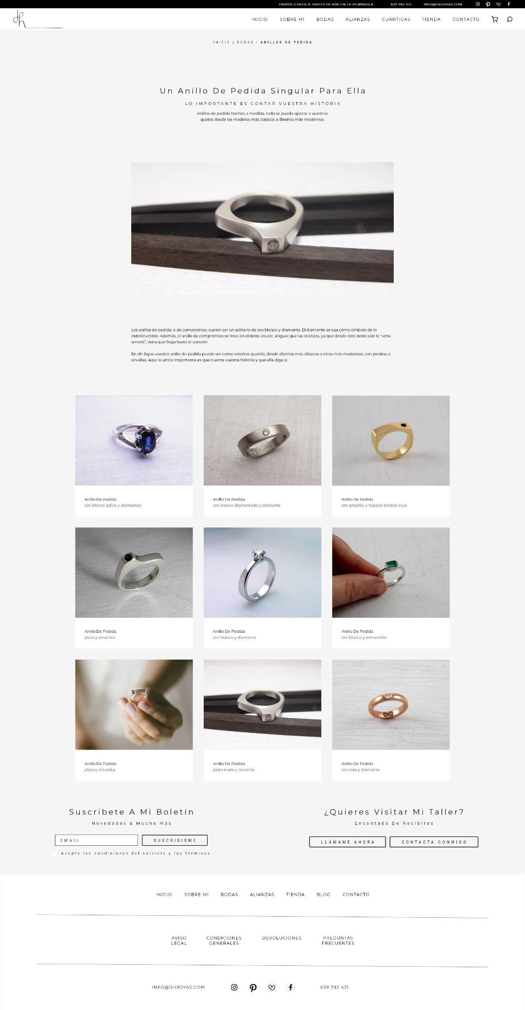 DH Joyas | Tienda online