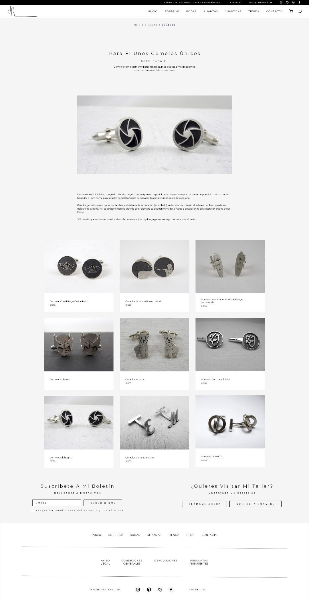 DH Joyas | Tienda online