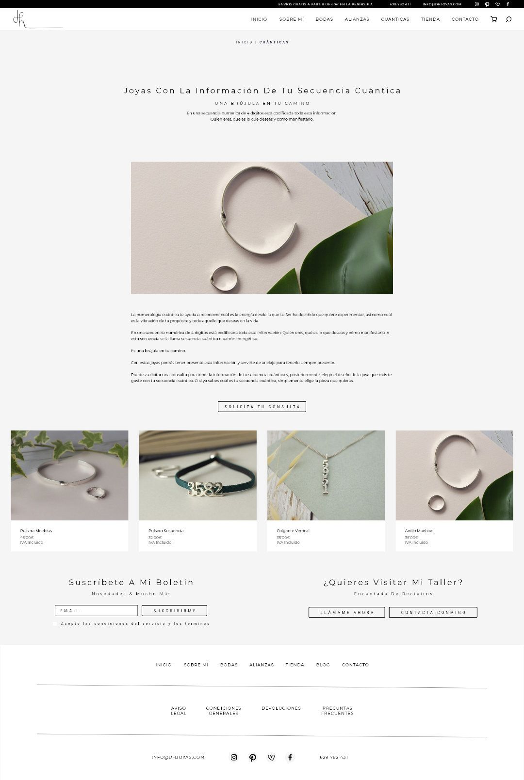 DH Joyas | Tienda online
