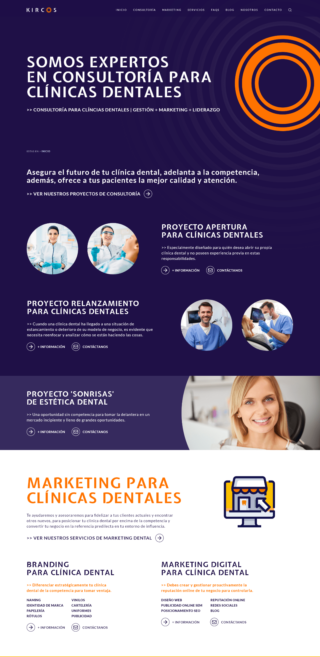 Kircos Consultores | Diseño web