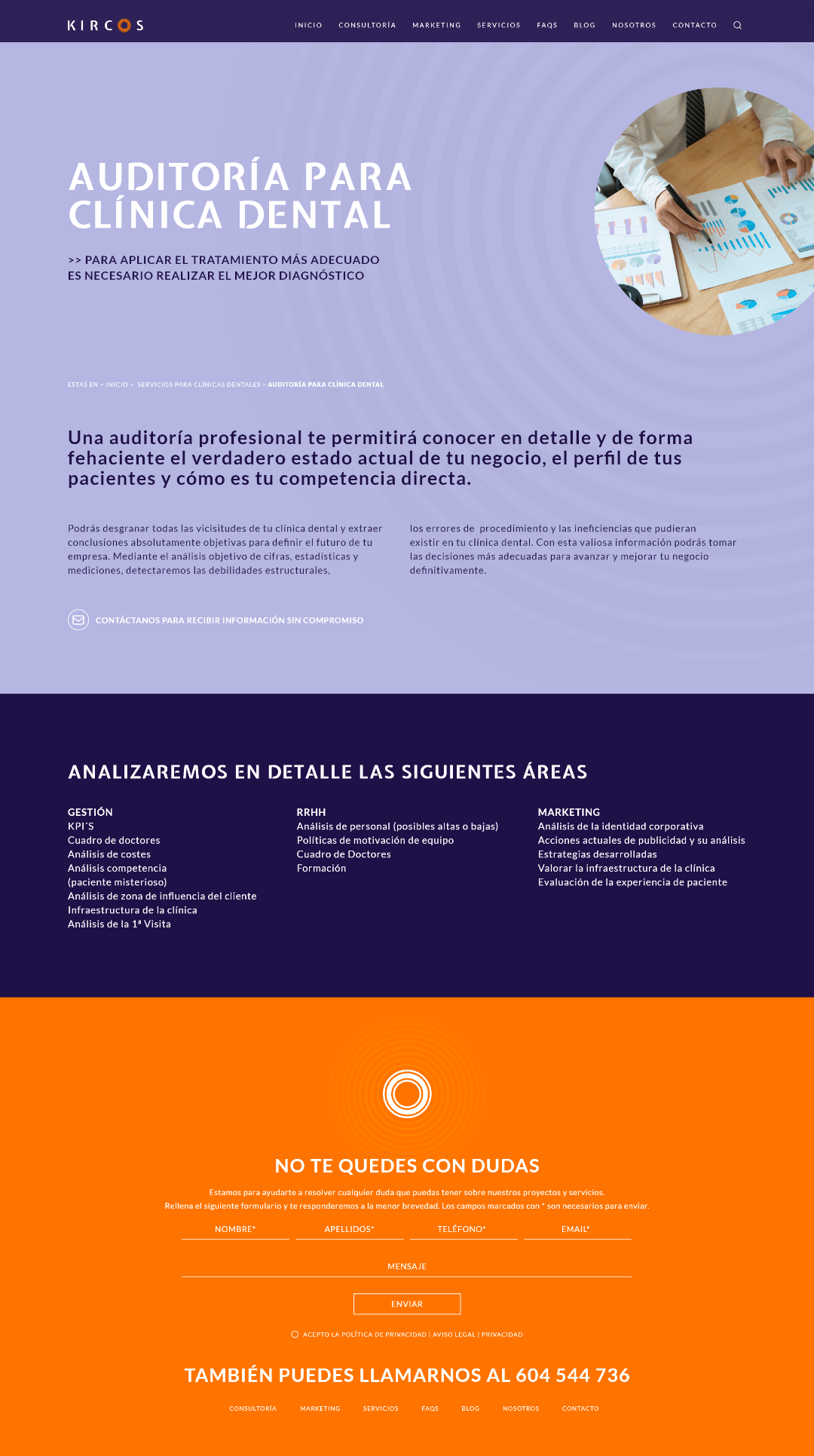 Kircos Consultores | Diseño web
